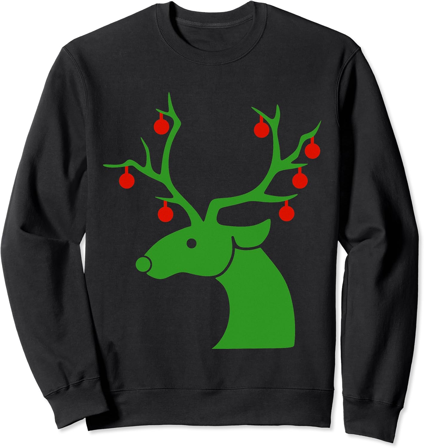 Christmas Reindeer Sweatshirt Amazon.co.uk Clothing